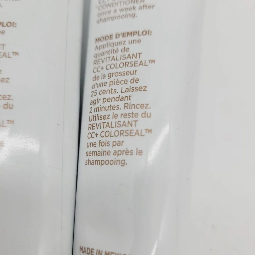NEW Lot 18 Clairol Nice 'N Easy # 3 CC + Colorseal Conditioner 1.86 Fl Oz Tubes